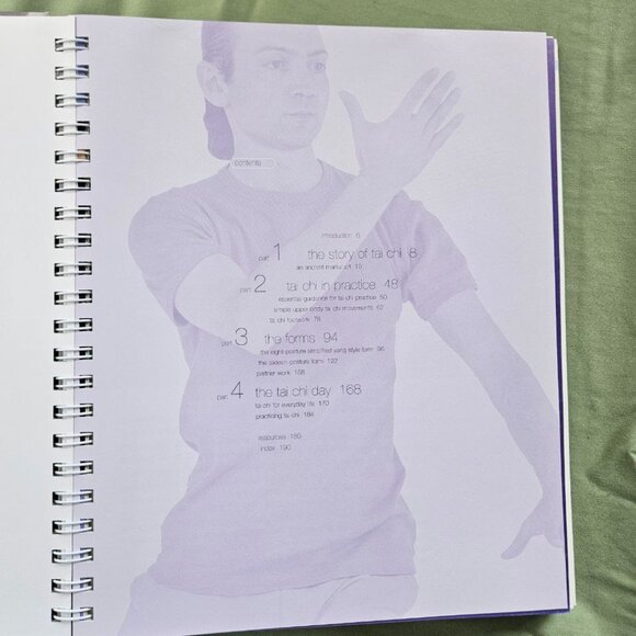 Total Tai Chi by Rochford, Matthew Spiral Bound Book on Martial Arts Meditation - Picture 3 of 16